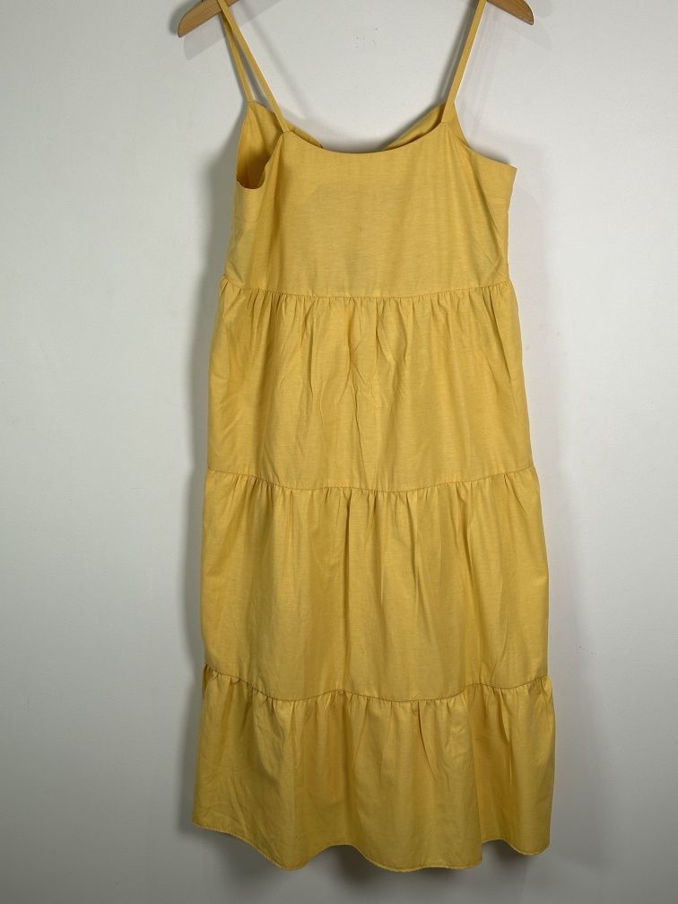 Letnia żółta sukienka