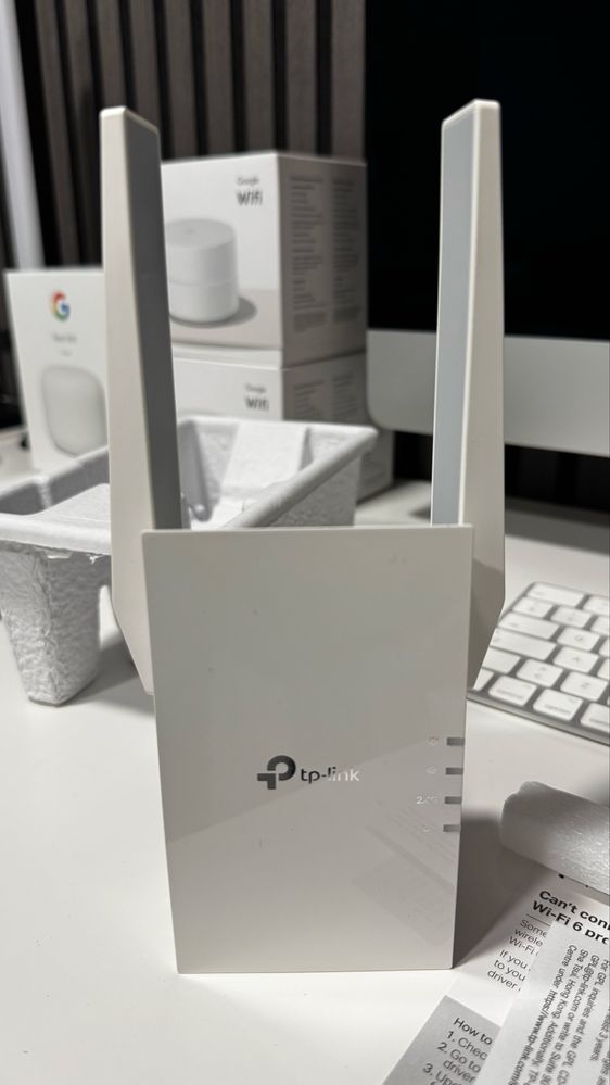 TP-Link Range Wifi Extender (total 4 equipamentos ou individual)