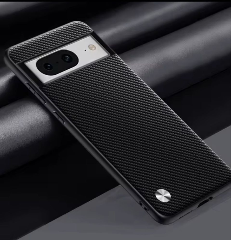 Чохол на Google Pixel 6, 7a, 8a. Прозорий Карбон