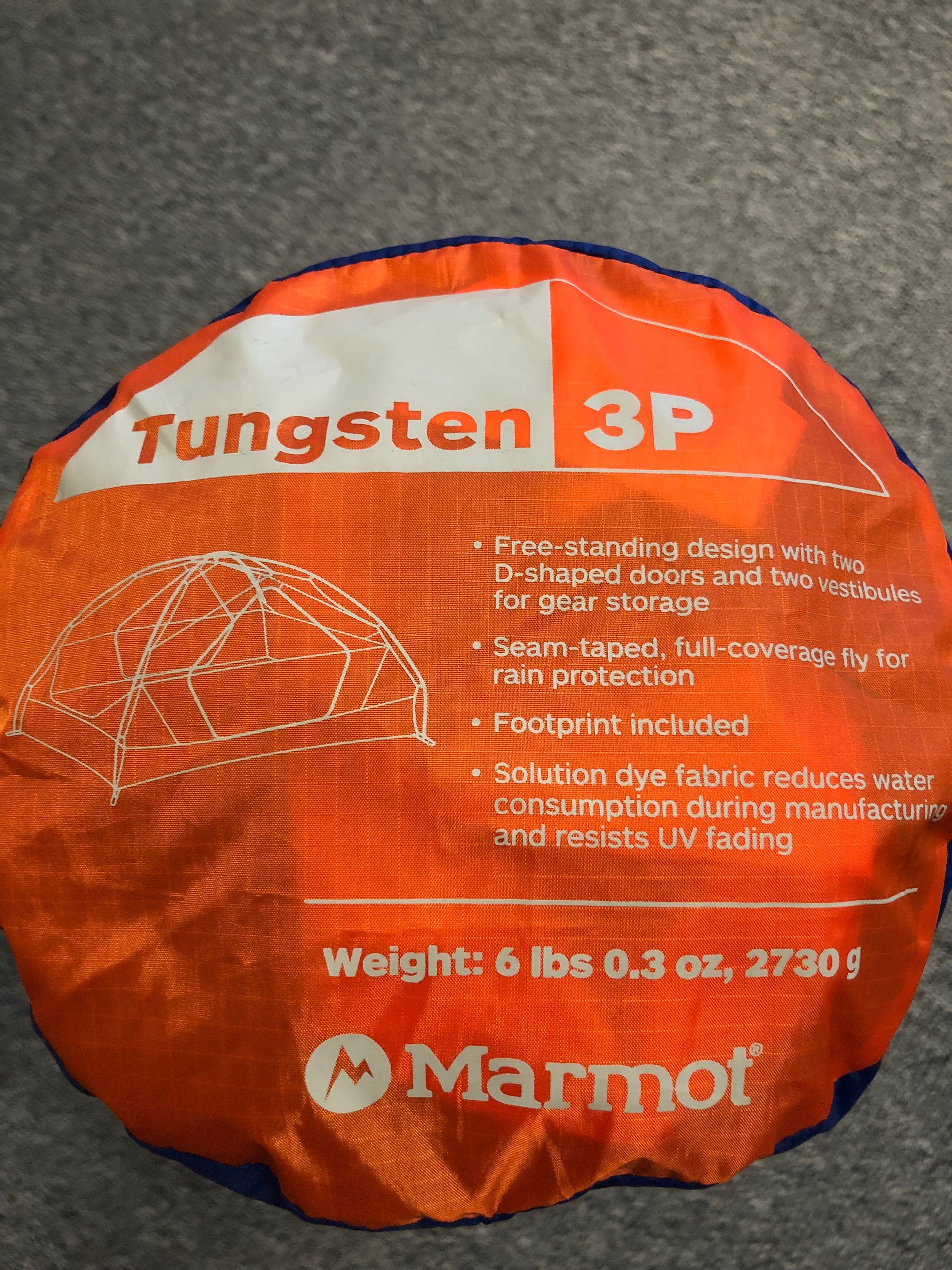 Намет (палатка) Marmot Tungsten 3P