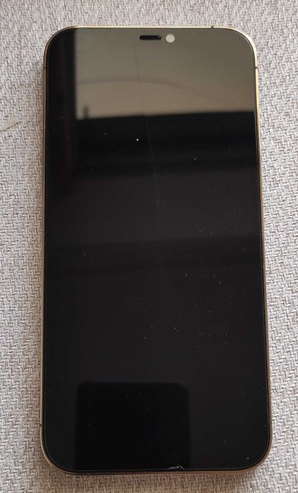 iPhone 12 Pro Max 256GB dourado - bateria nova