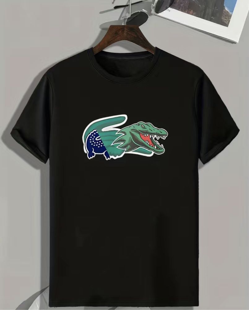 Tshirt com logo crocodilo