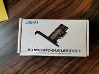 Adapter m.2 NVMe na PCIe, SSD PCIe 4.0 x4. JEYI