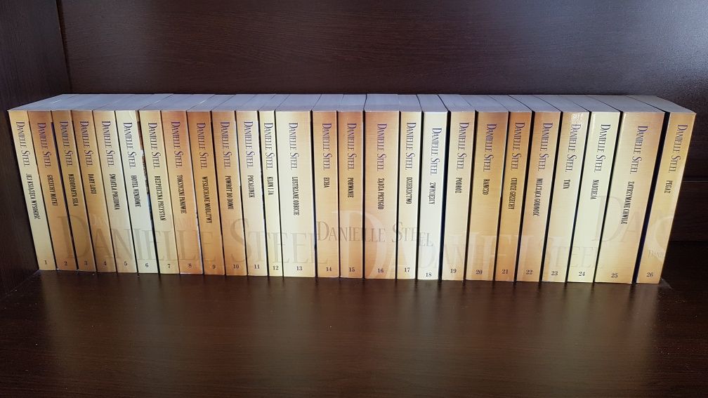 Kolekcja Danielle Steel 26 tomów