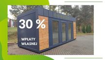 Pawilon 700x300 gotowy na biuro salon sklep fryzjer kontener OD RĘKI