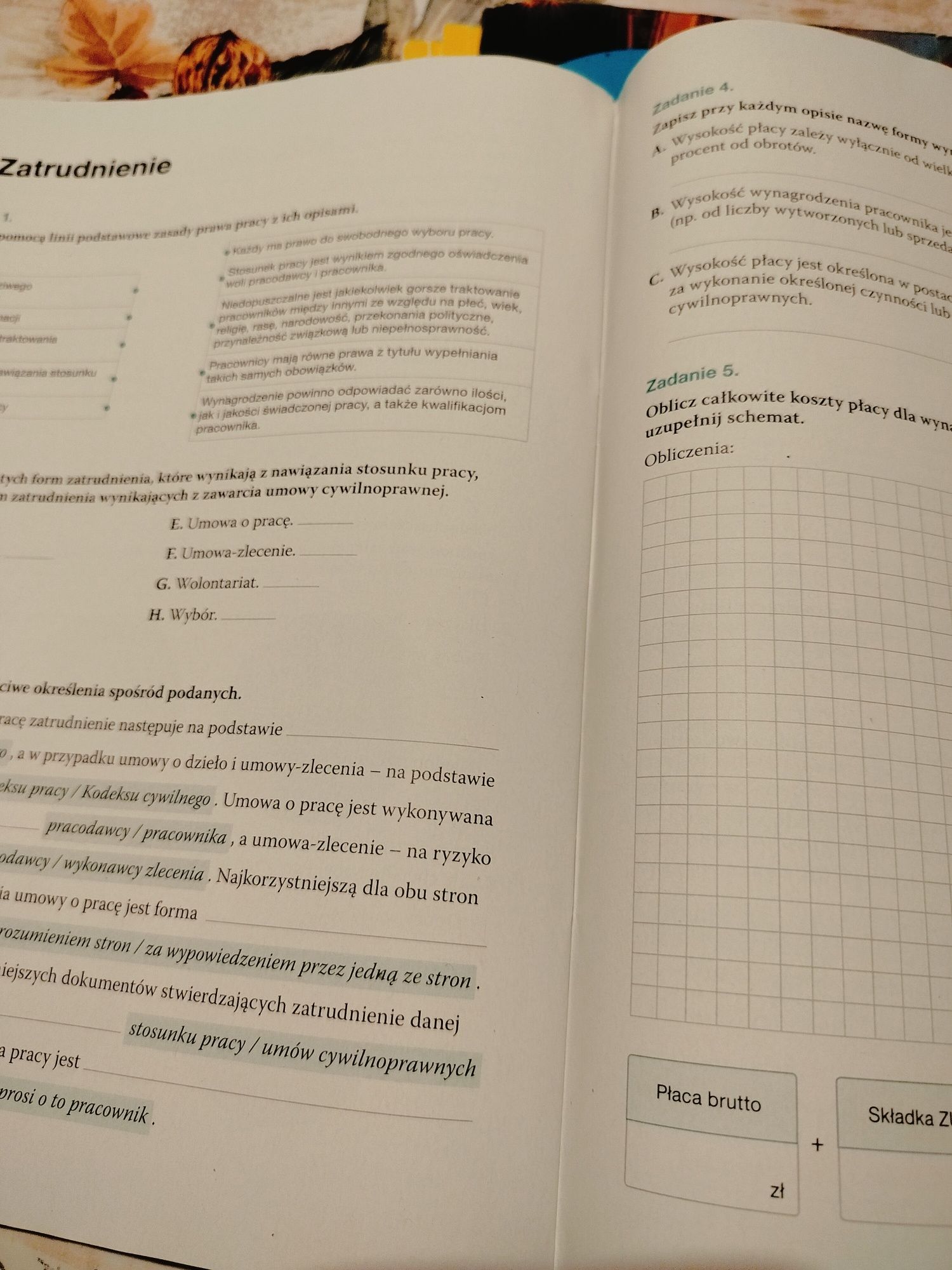 Krok w przedsiębiorczość ćwiczenia