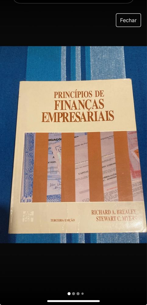 Livro Princípios de Finanças Empresariais