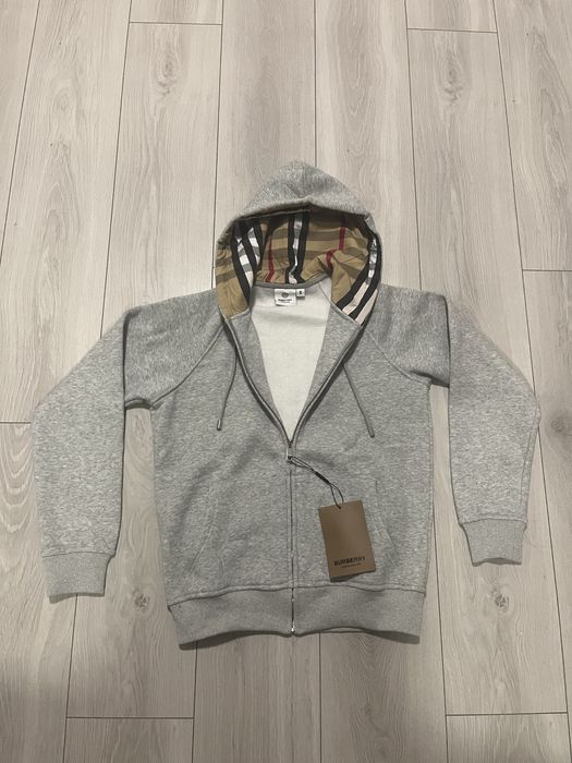 Burbery zip hoodie