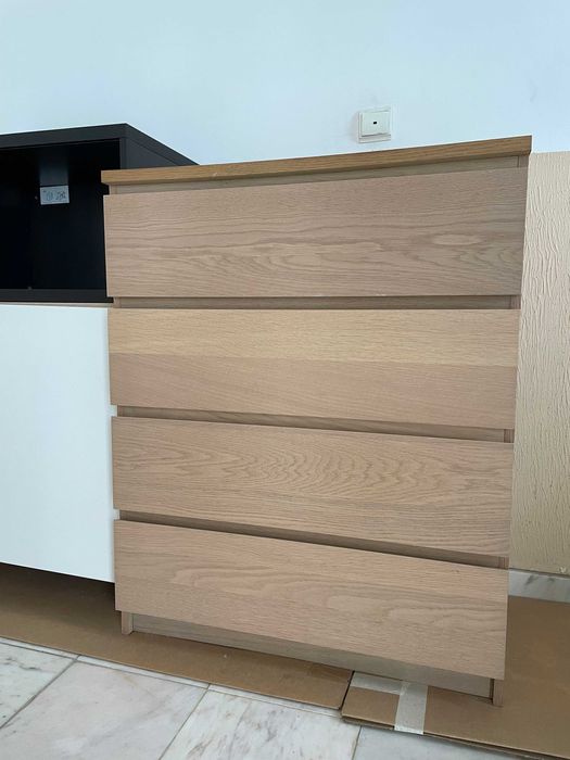 Cómoda c/ 4 gavetas MALM IKEA
