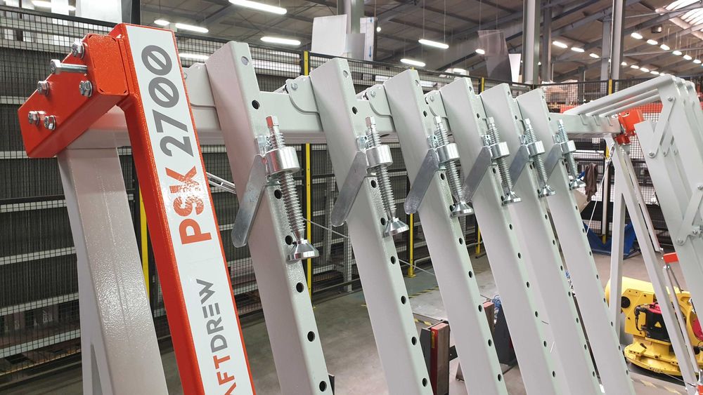 Prasa stolarska do klejenia drewna PSK2700 6+3