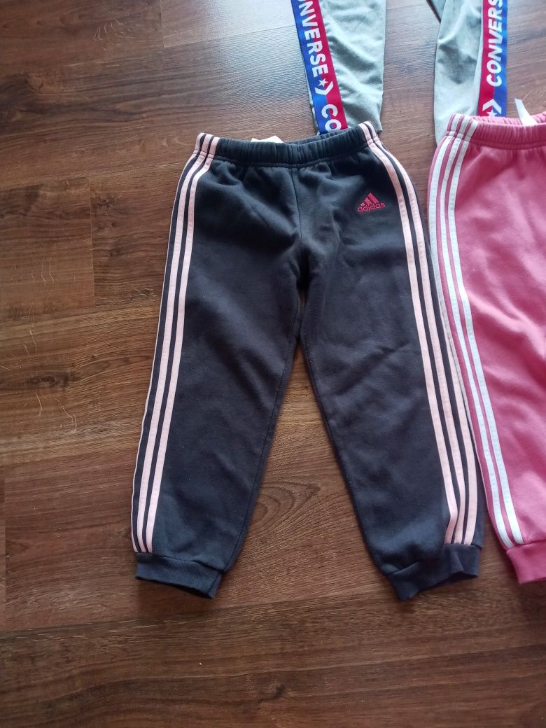 Spodnie dresy adidas 2szt  rozm 104