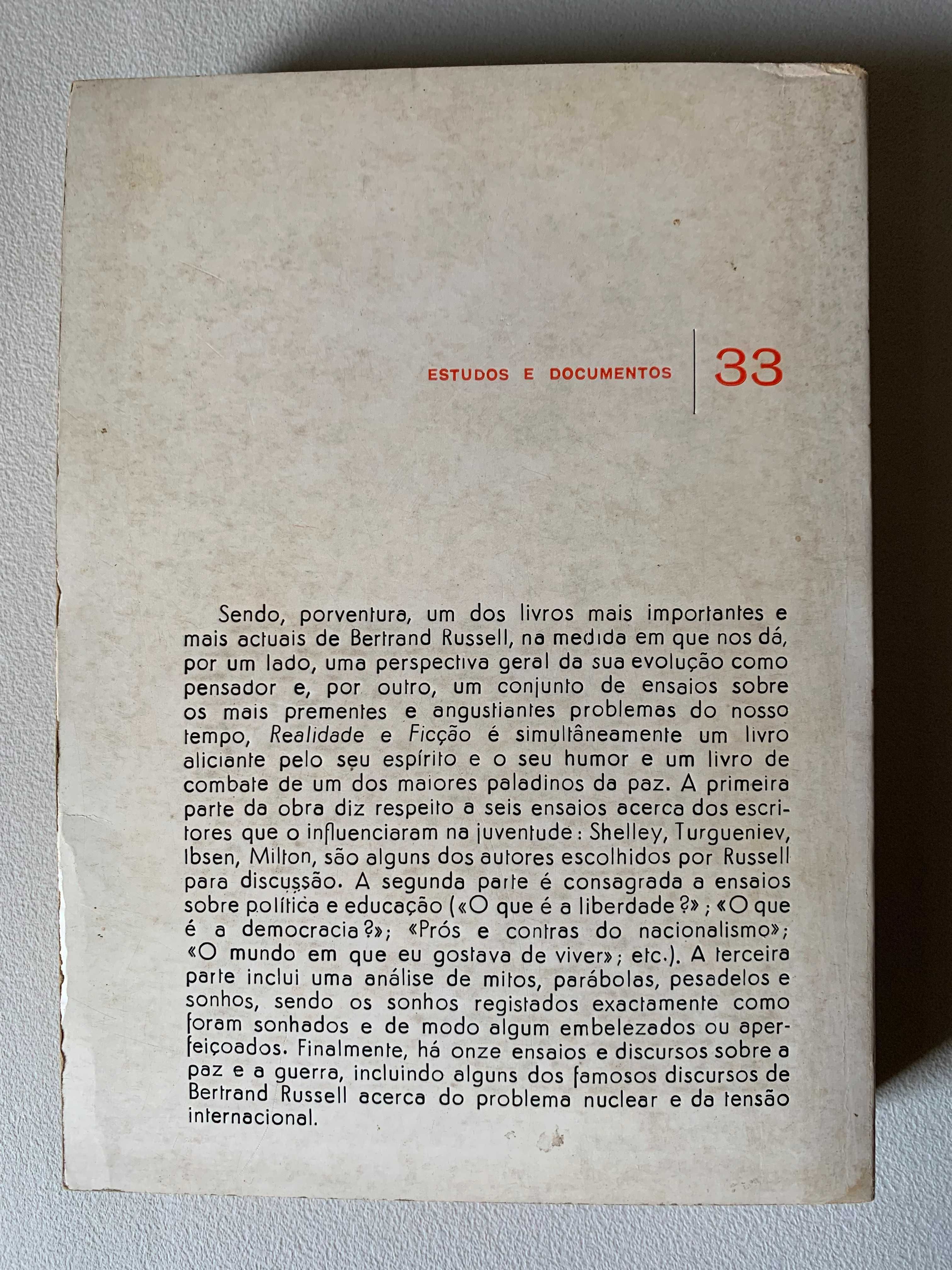 Realidade e Ficção, de Bertrand Russell