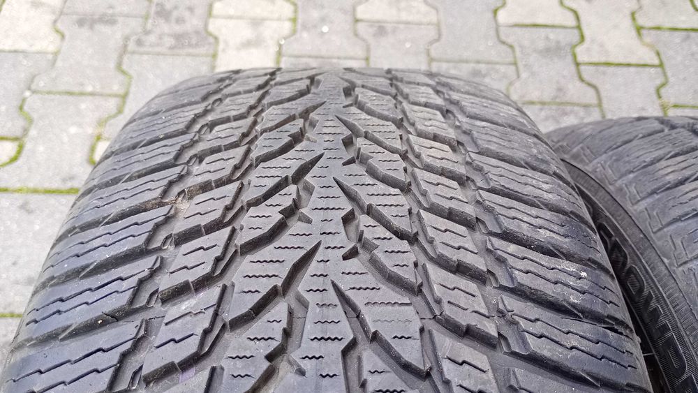 2x 225/45R17 Nokian WR Snowproof Zima Używane FV Siedlce