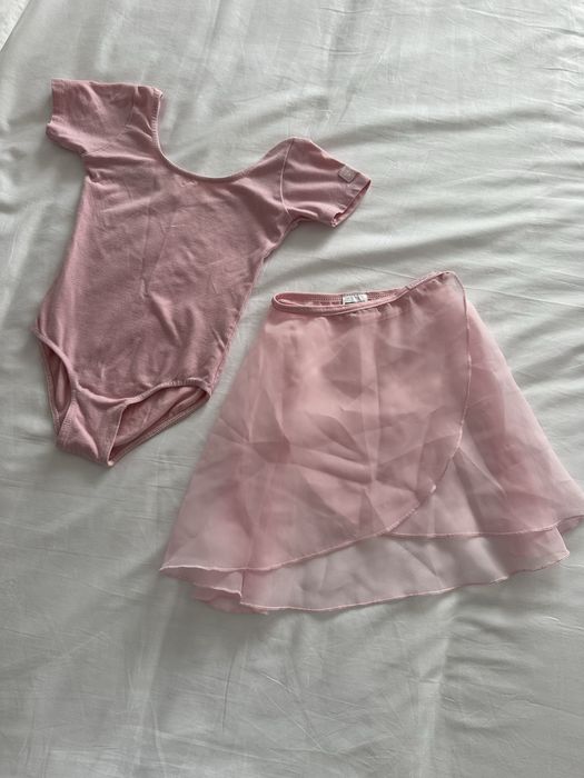 Fato de ballet - RAD (rosa - tam.1)