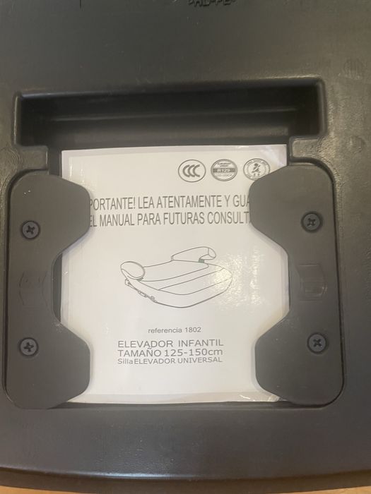 Banco MS isofix em ótimo estado