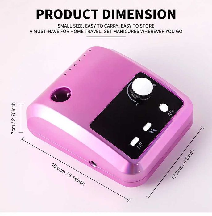 broca  pink  45mil rpm nova