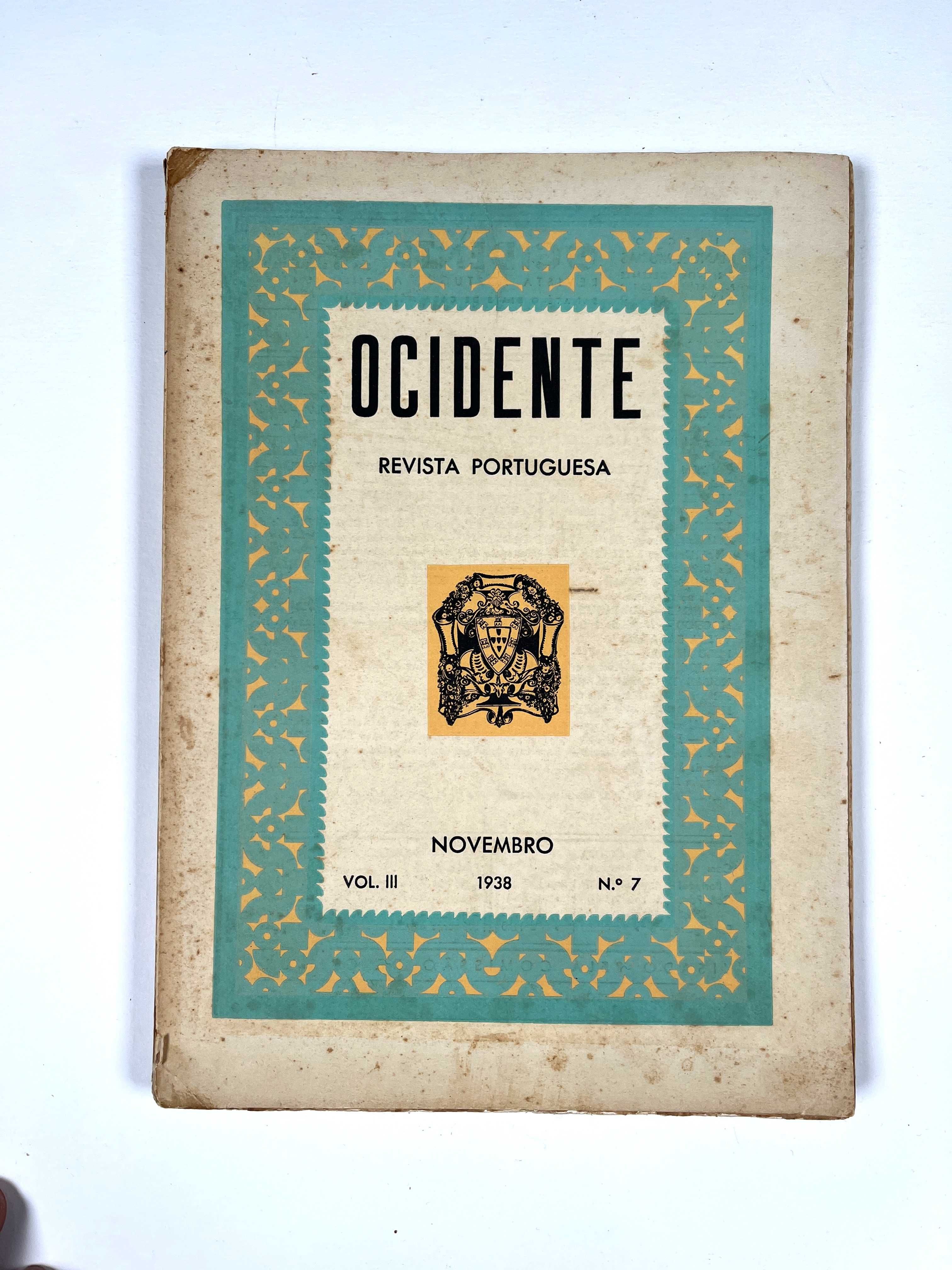 3 exemplares Ocidente Revista Portuguesa