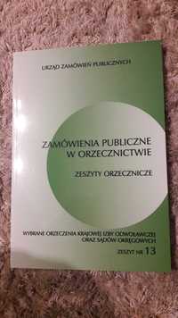 Zamówienia publiczne w orzecznictwie zeszyt nr 13