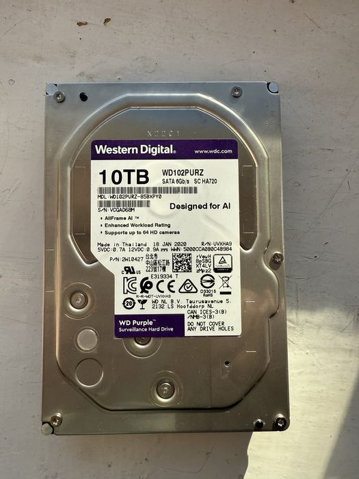 HDD Western Digital 10 TB