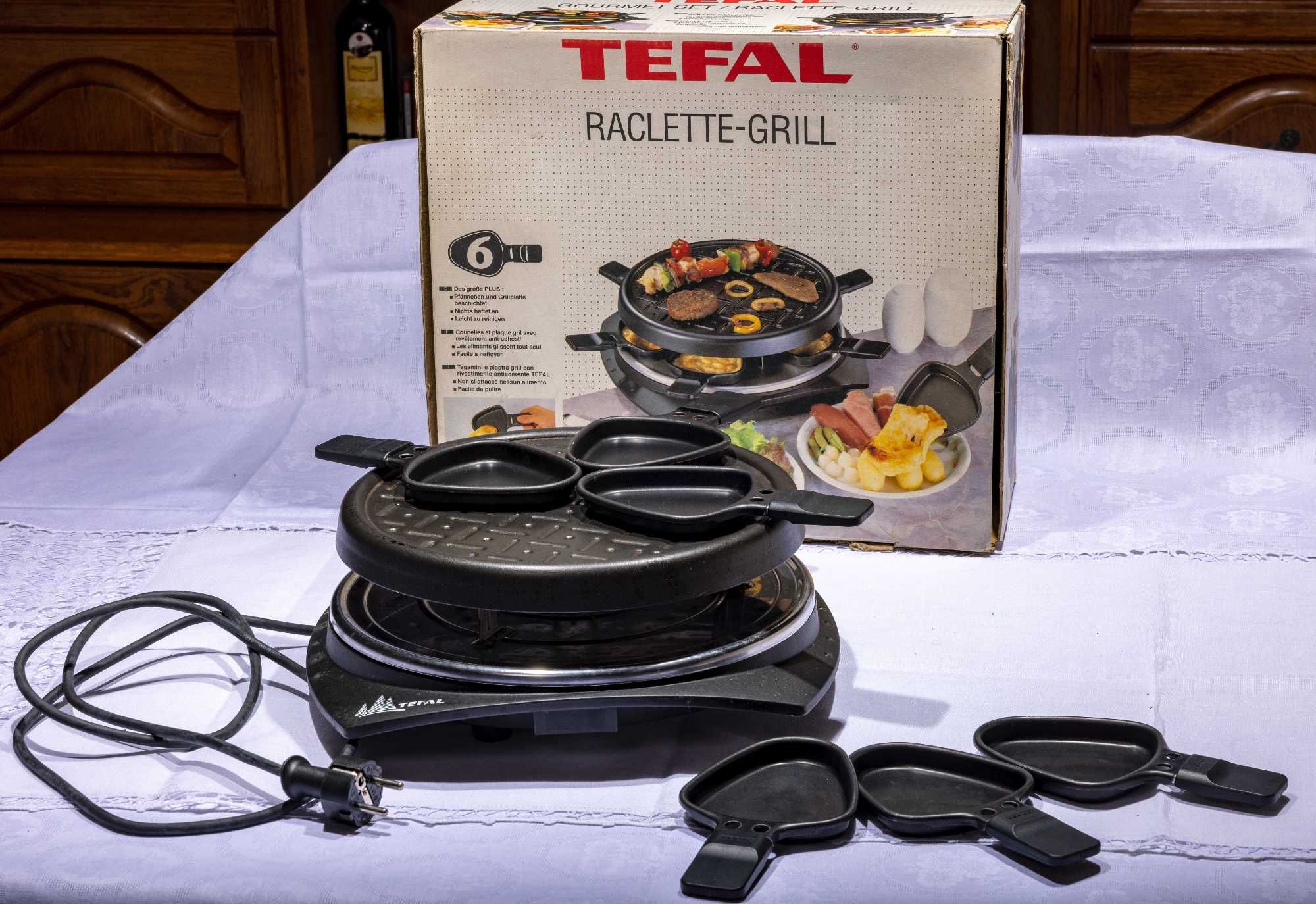 Grill raclette i fondue - Tefal