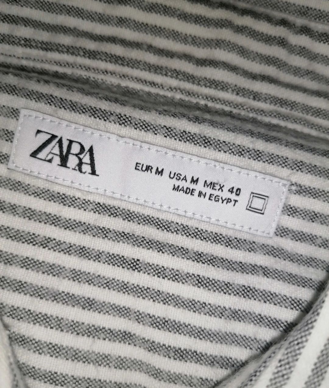 Camisas de Homem as riscas NOVAS Zara