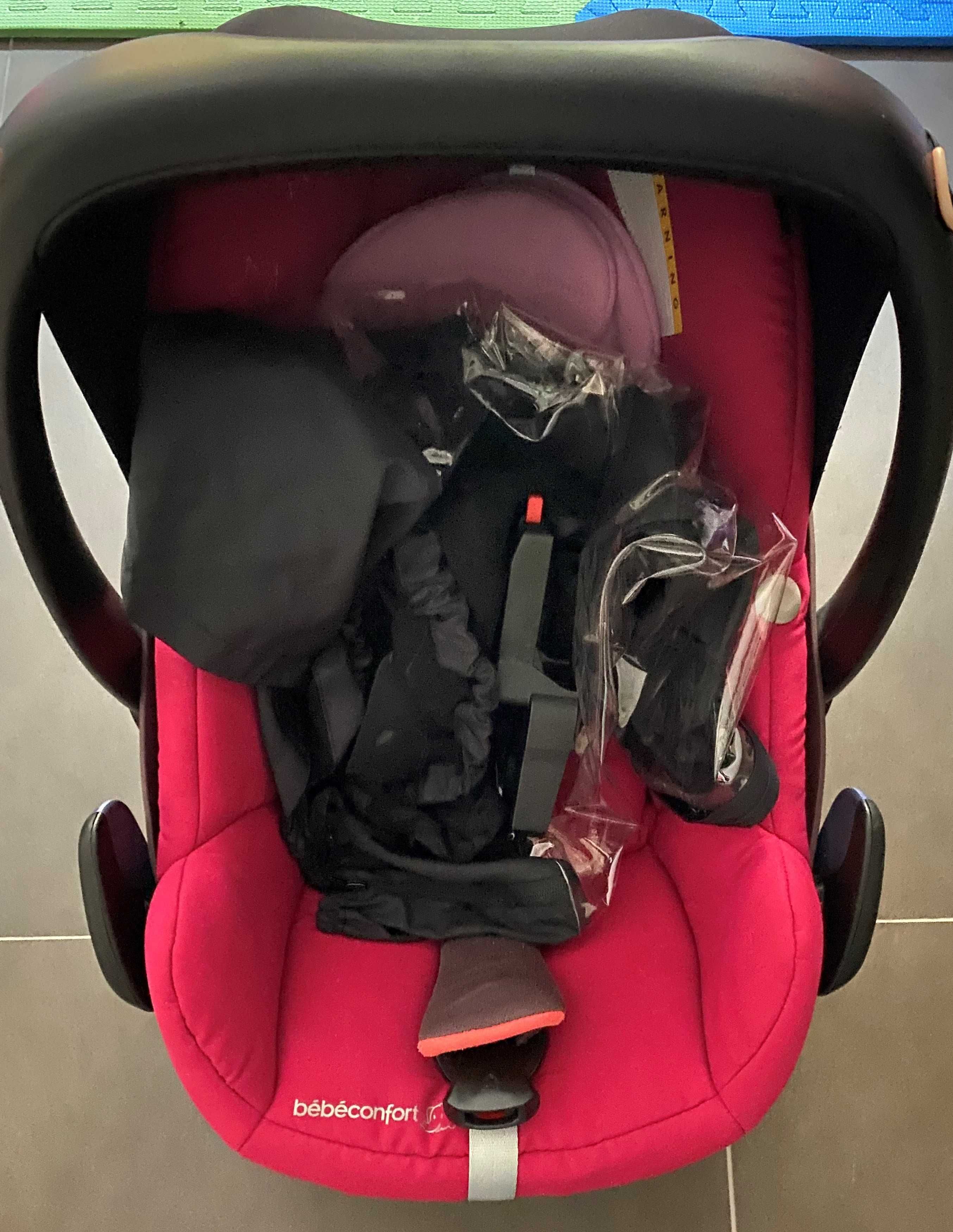 Cadeira auto Bebé em rosa Confort PEBBLE (como nova)