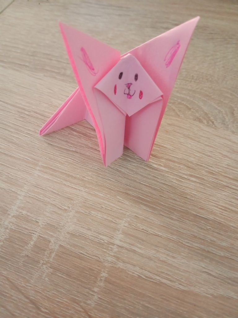 Śliczny kotek Origami