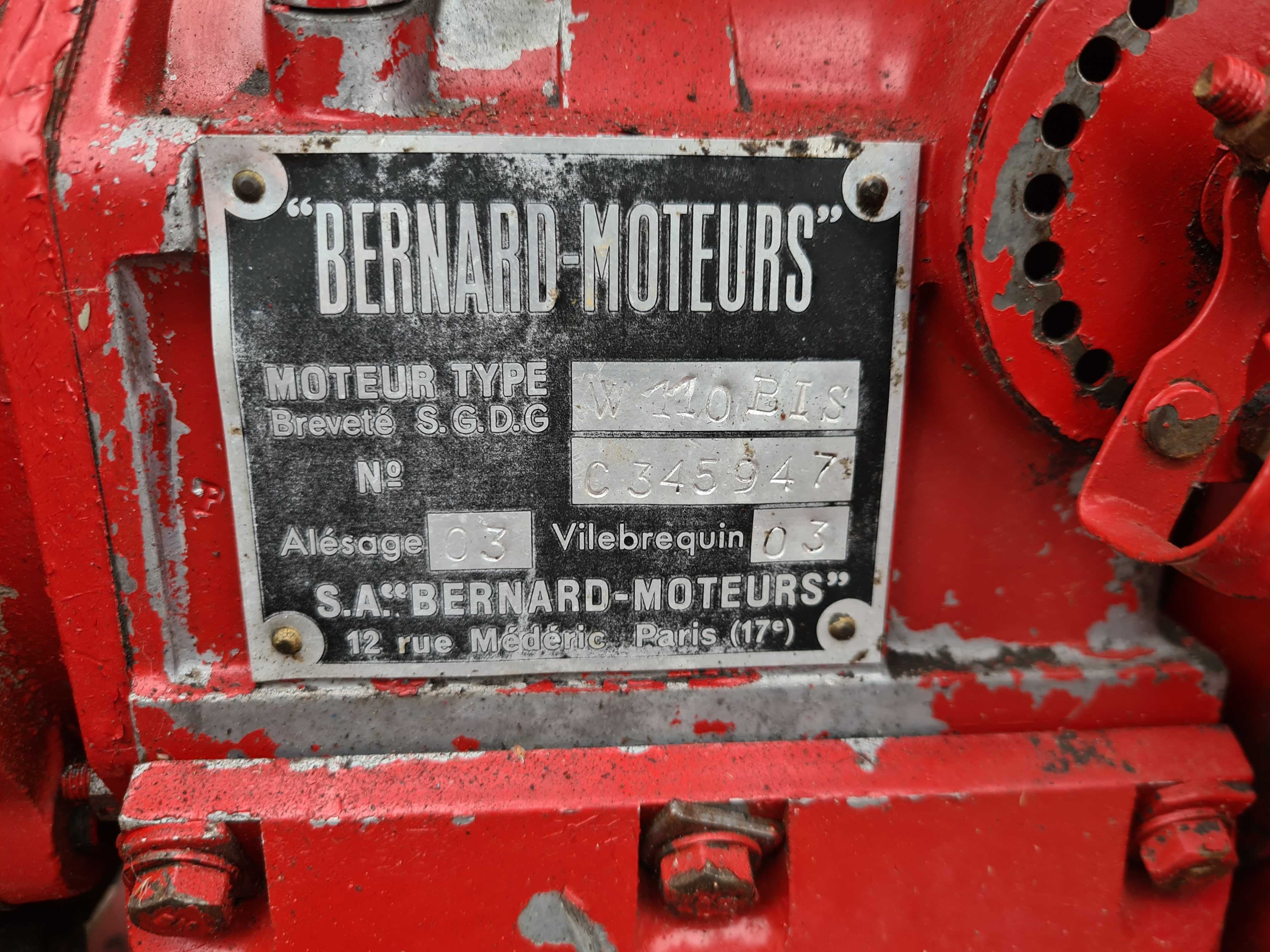 Motopompa Bernard Moteurs