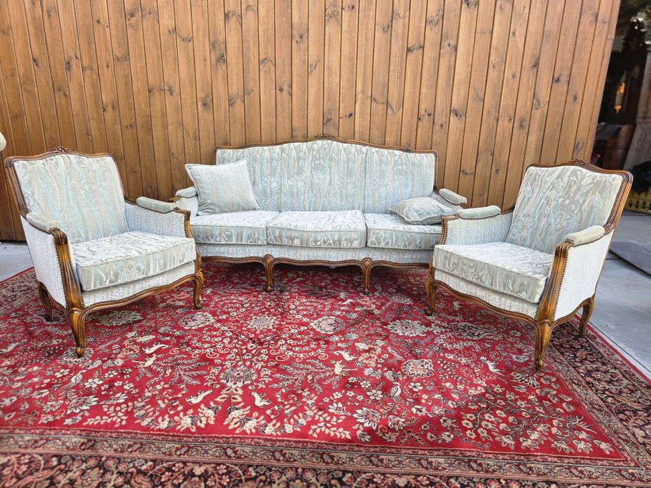 Wypoczynek Ludwik : sofa + 2 fotele #2019 Stylowy Węgrów
