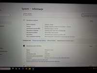 Laptop firmy HP plus zasilacz