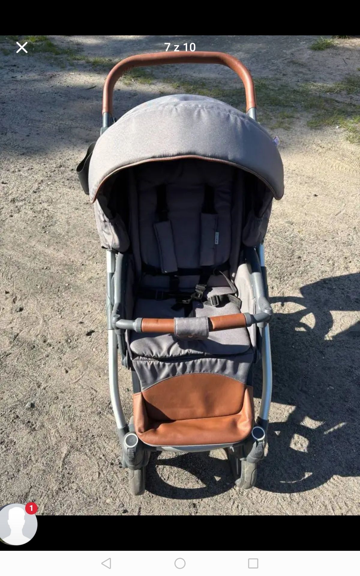 Wózek dziecięcy Bebetto Luca 2w1 z fotelikiem Maxi Cosi Citi