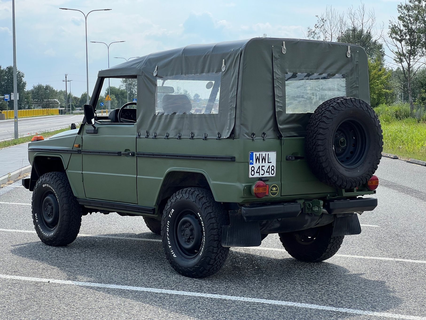 Mercedes-Benz Klasa G Mercedes 240GD Klasa G Wolf Duńczyk
