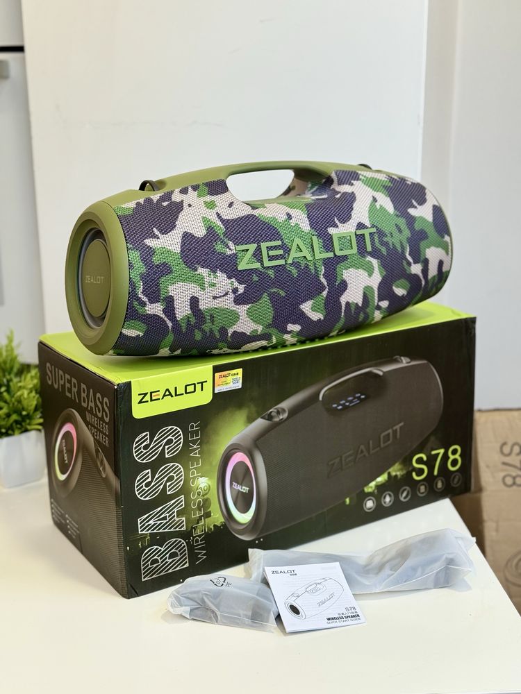 ZEALOT S78 100W портативна Bluetooth колонка