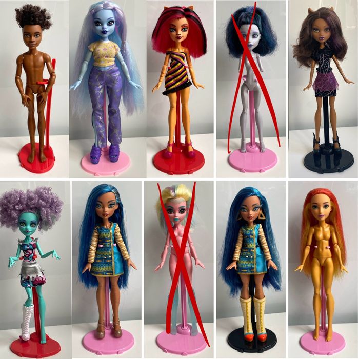 Ляльки Монстер Хай Торалей Клео ДеНіл Лагуна Ель Іді Клод Monster High