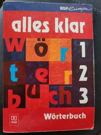 Słownik języka niemieckiego ales klar