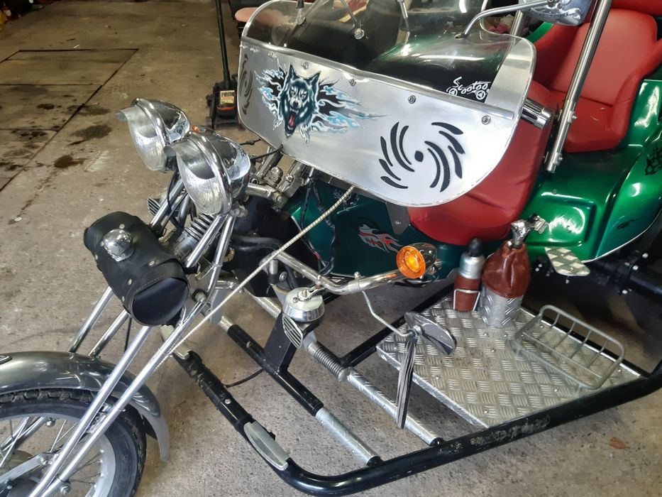 Trike Trajka 3 szt Trzykołowiec Garbus Rewaco Boom WK