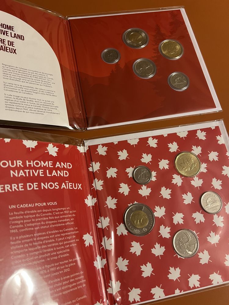 Coleção moedas Canadá 2020