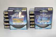 Filtros Hoya Pro1 - UV e Polarizadores - Novos - Preços desde 16 Euros