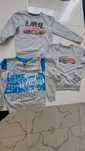 Zestaw 3 bluz 122/128