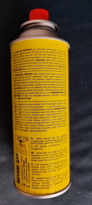 Kartusz ,kuchenka ,gaz,400 ml