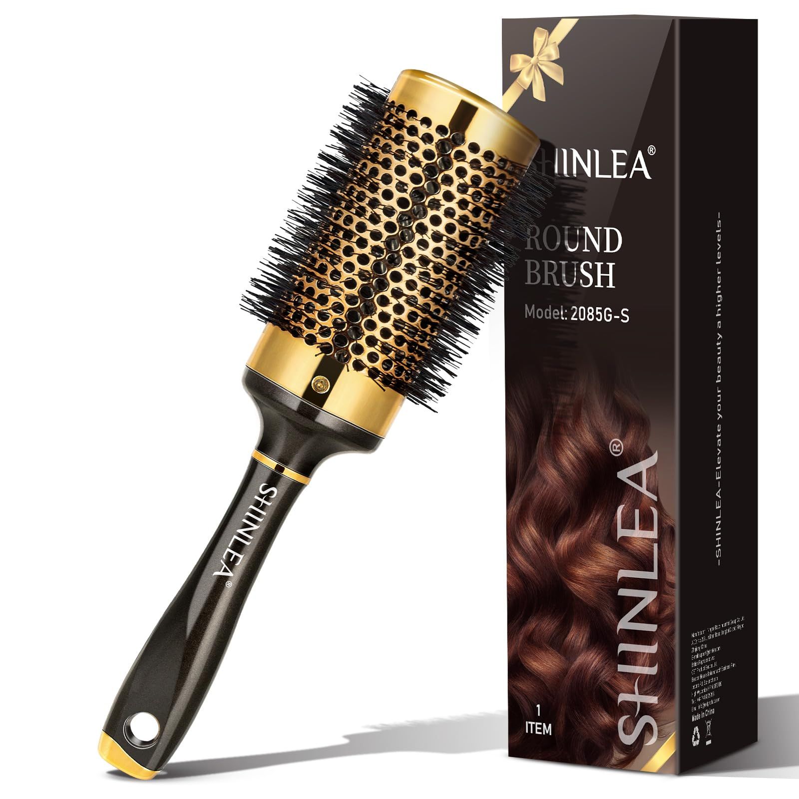 shinlea szczotka do włosów stylizacja i suszenie 53mm model 2085g-s