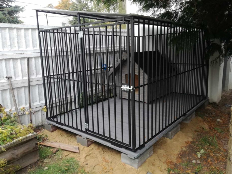 Kojec dla Psa 3x2m Stalowy Spawany Kompletny Producent Transport