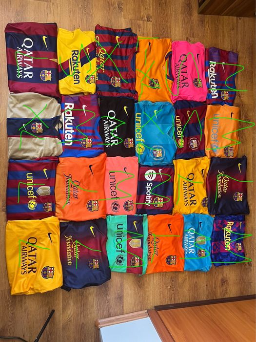 Jersey Barcelona Pedri Messi David Villa Xavi Puyol Rakitic Neymar