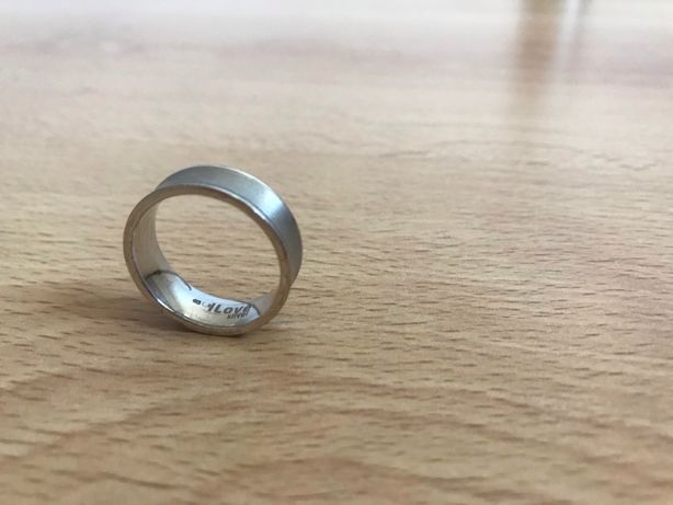 anel prata colecção "i love"