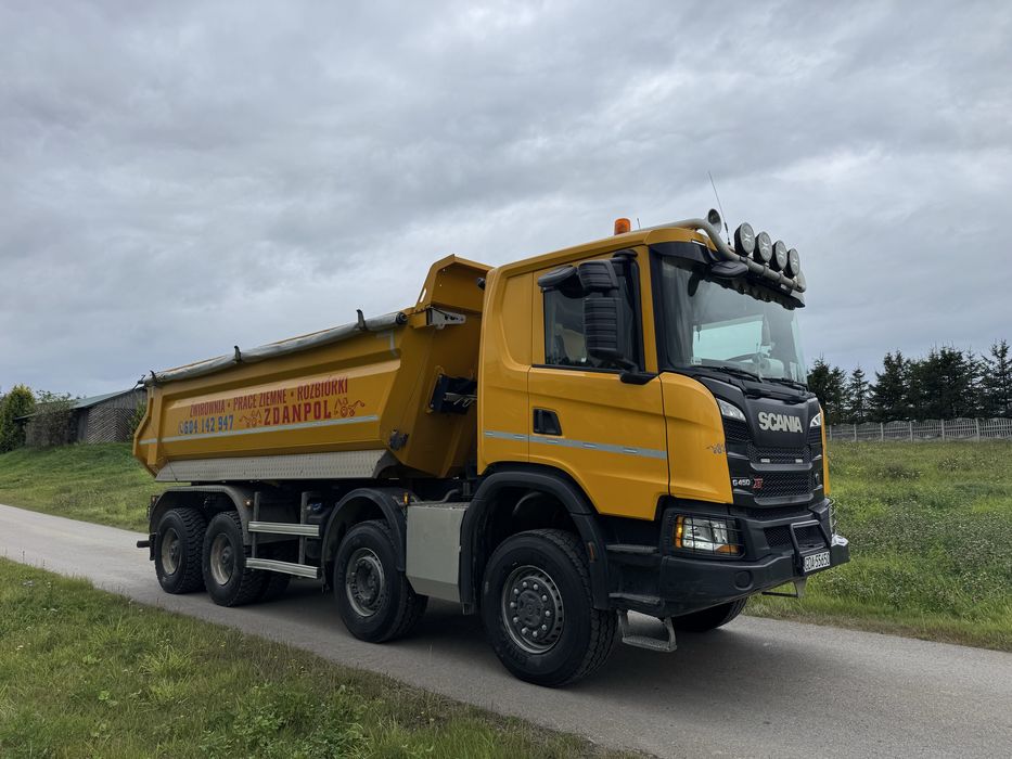 Scania G450 XT 8x6 wywrotka