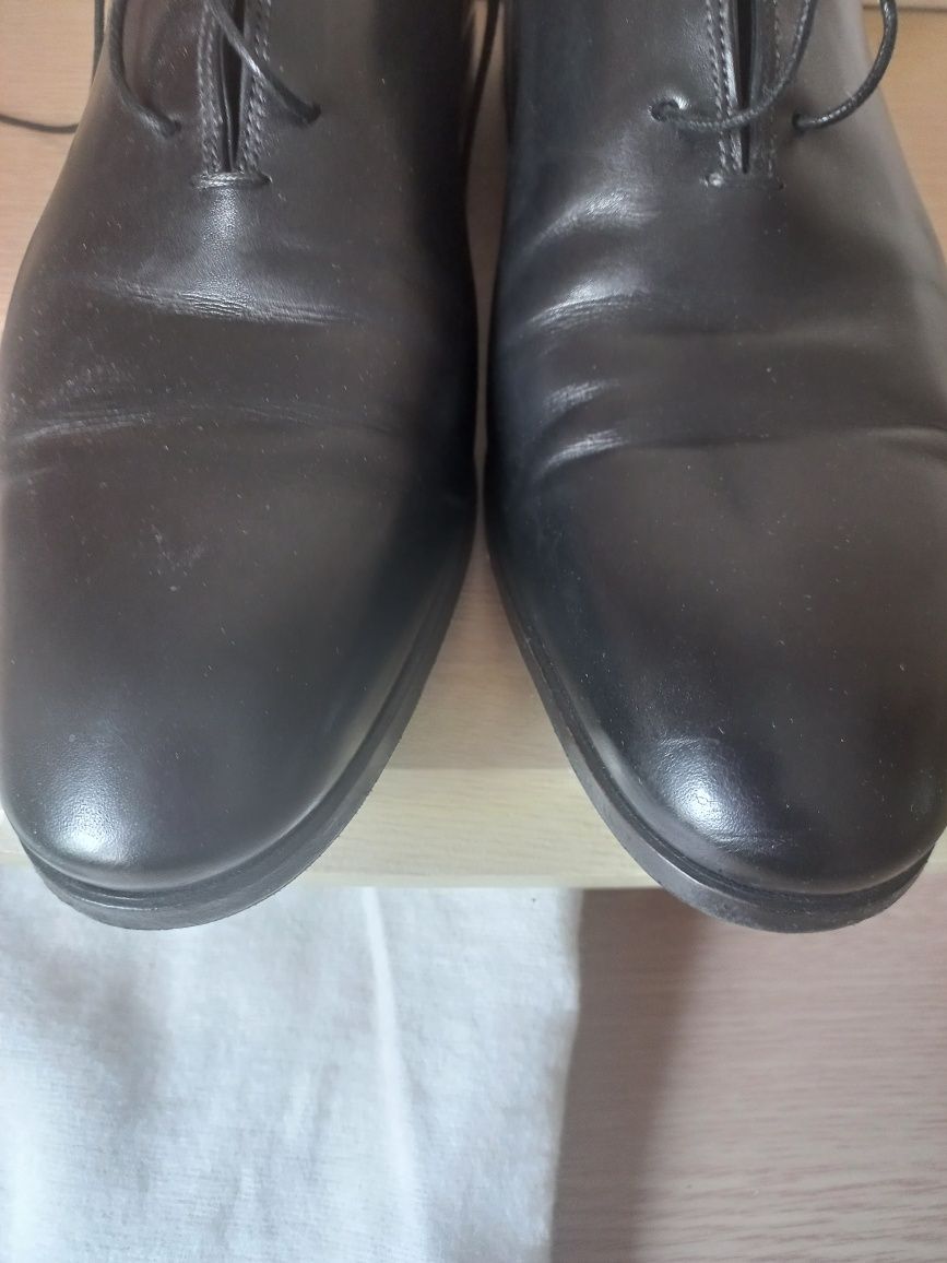 Туфлі кожані Santoni