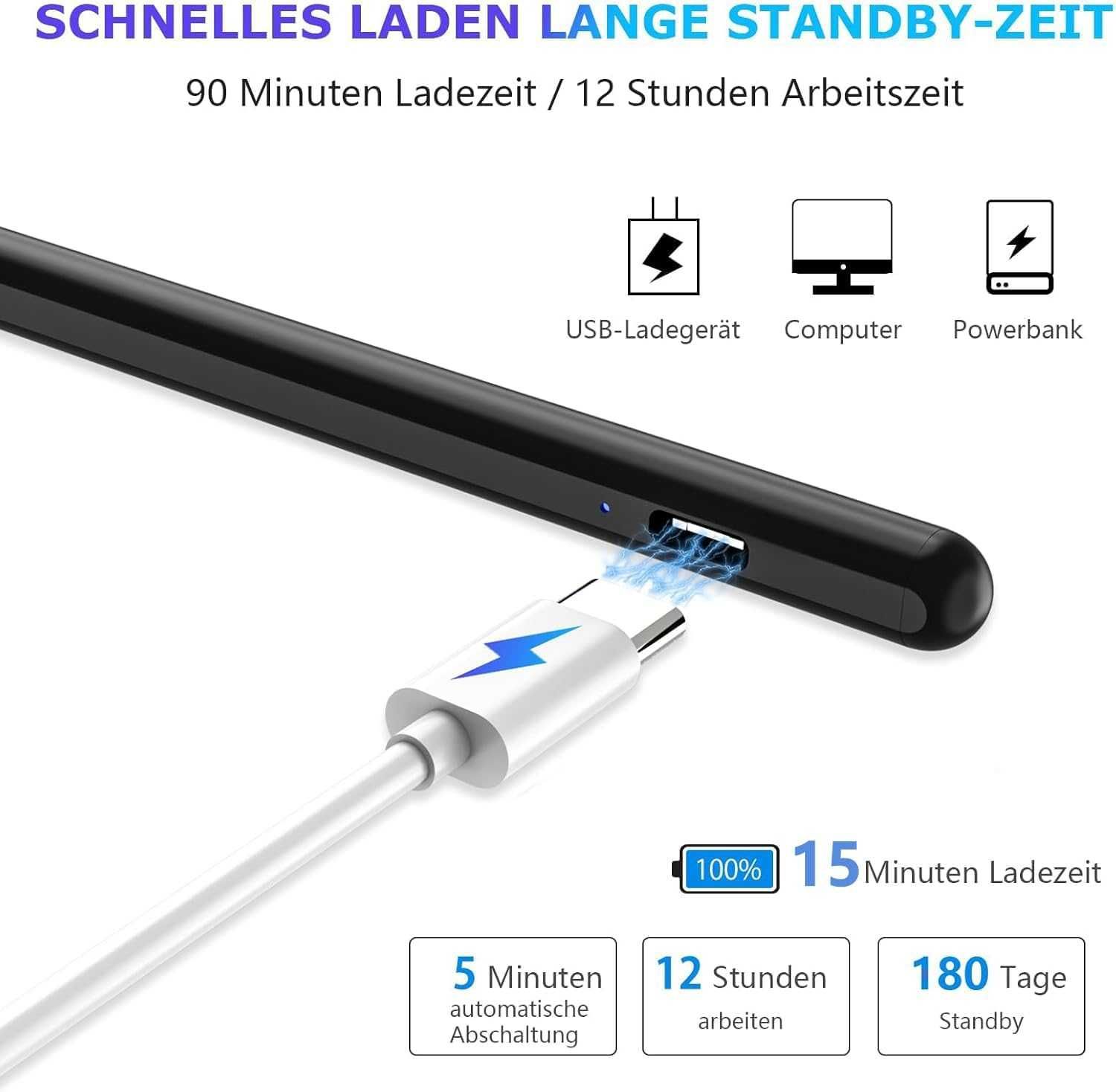 KARFUN Stylus Pen Rysik Długopis Do Tabletu Android Uniwersalny