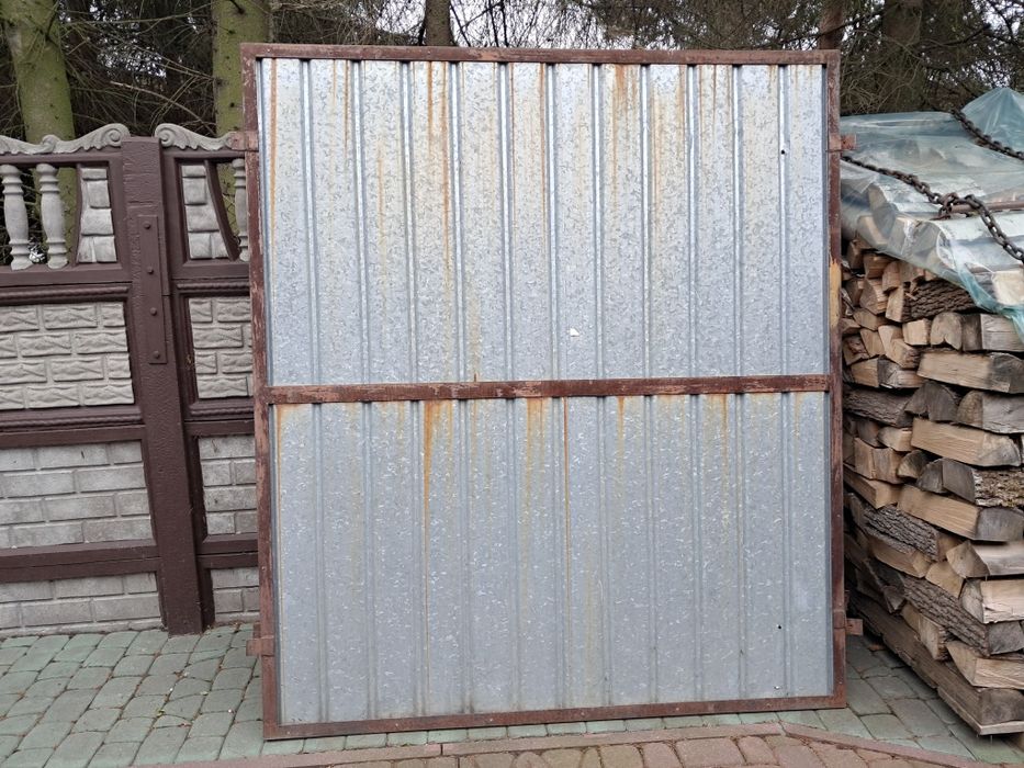 Płot ogrodzenie przęsło słupek