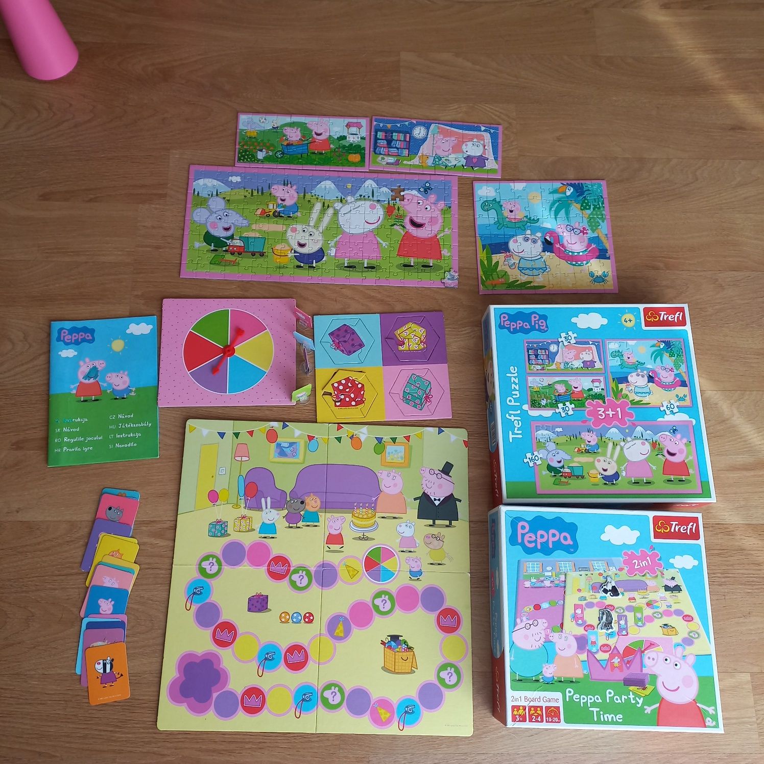 Gra i puzzle świnka peppa