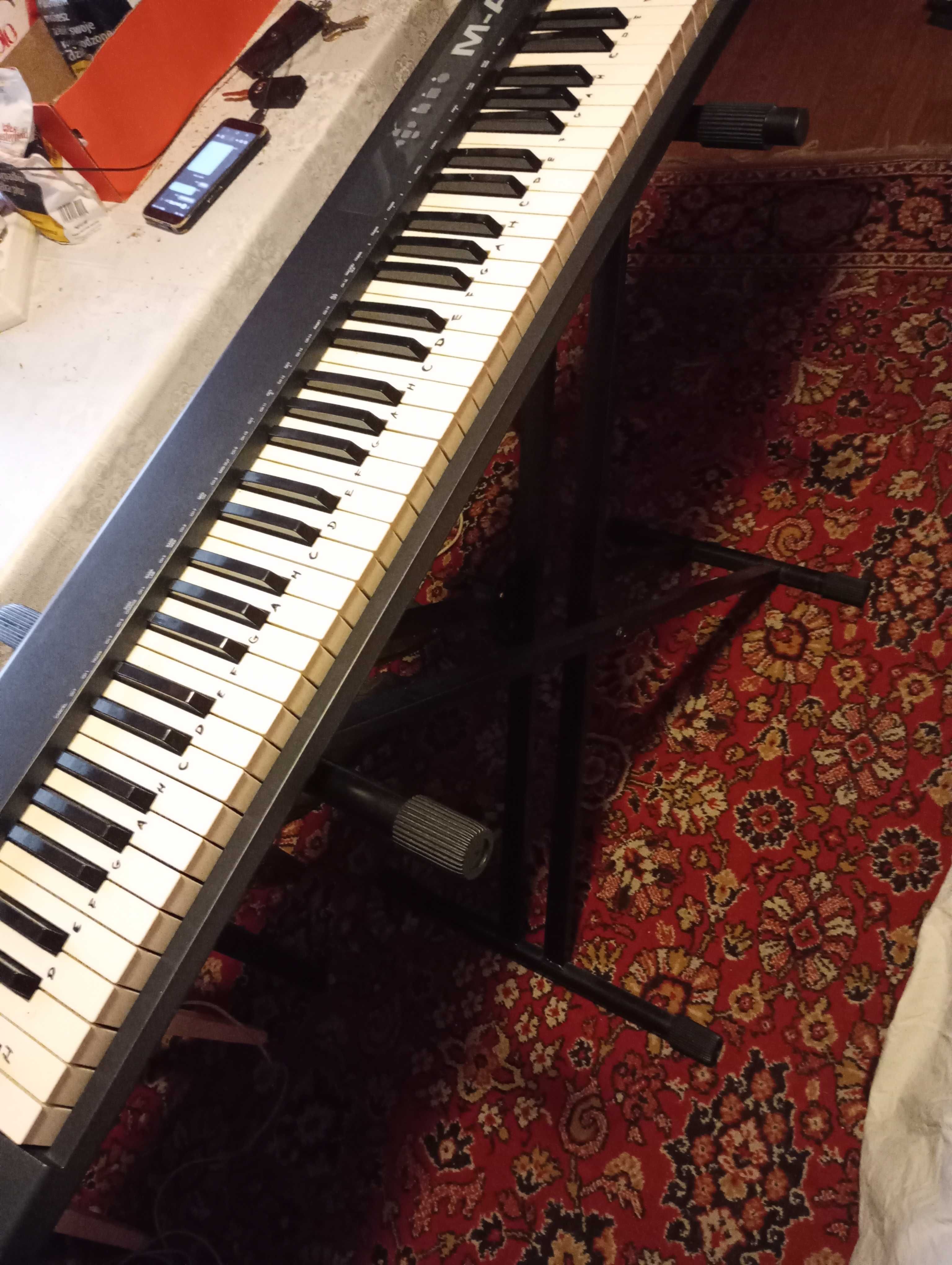 Promocja 300 zł Keyboard Keystation 88 M-AUDIO ze statywem